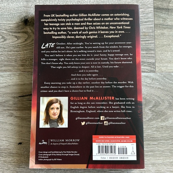 🌸 3 For $20 🌸 Wrong Place Wrong Time by Gillian McAllister (Book/Novel) - Picture 2 of 5